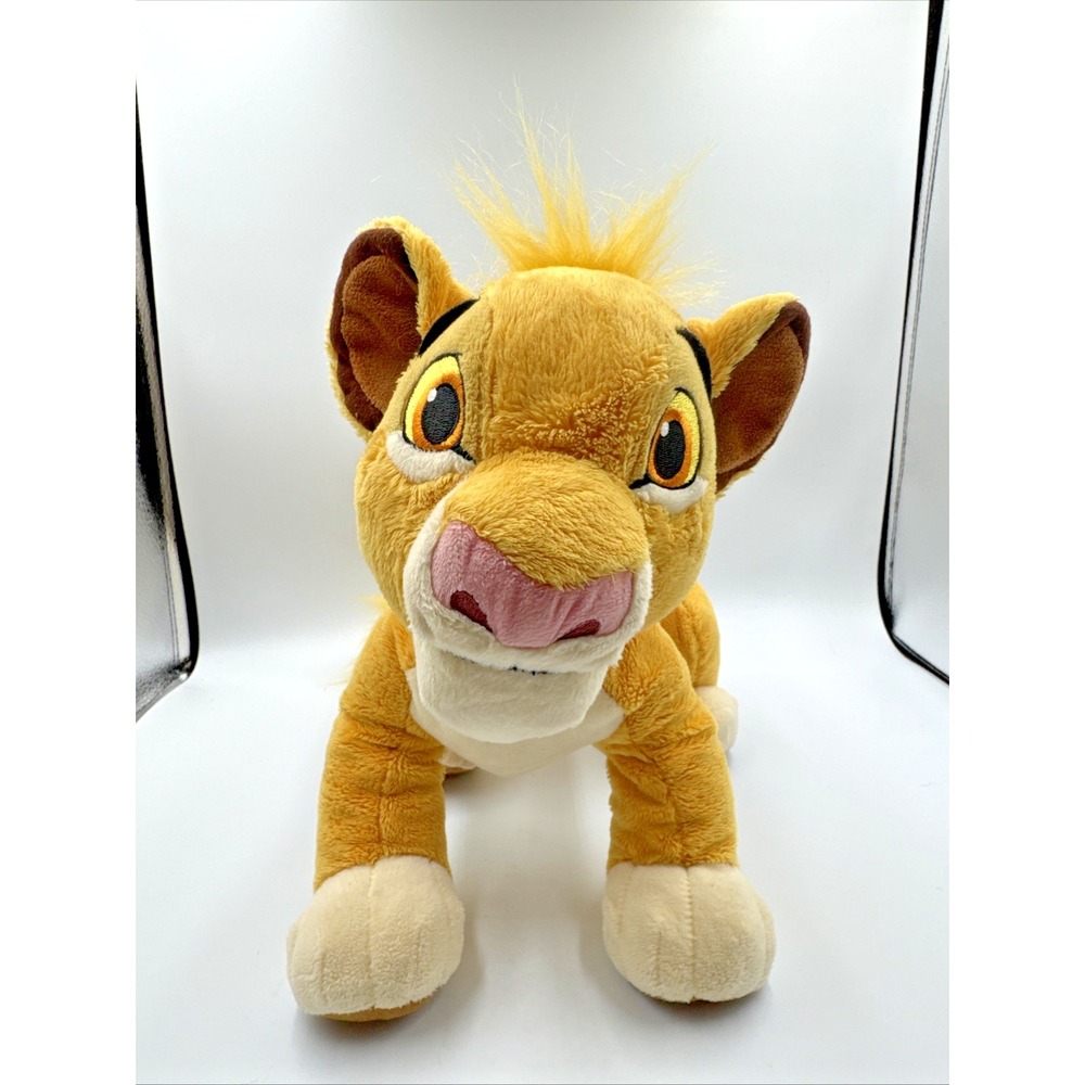 Disney Store The Lion King Simba Plush‎ Young Cub Stuffed Animal Soft Toy 15"